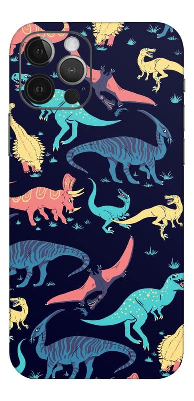 Image of Mobile Skin Sticker Compatible with Apple iPhone 12 Pro Skin Not Back Cover, Camera & Back Protector Mobile Skin Wrap; iPhone 12 PRO-KE-109