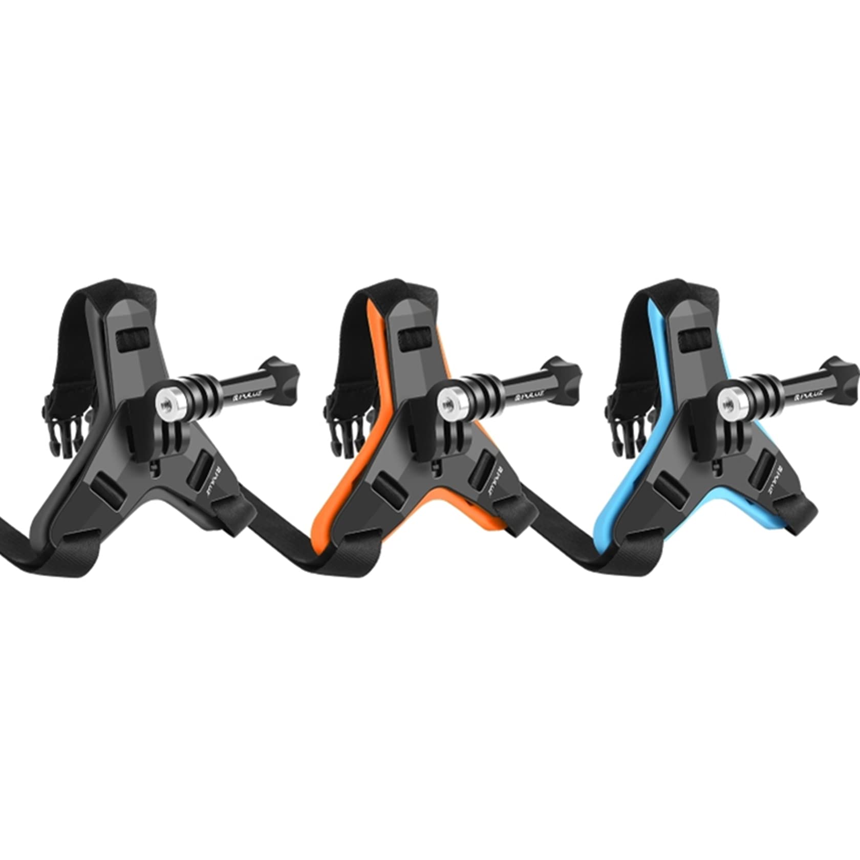 TELESIN Supporto per Casco Moto Mento per GoPro Hero 11/10/9/8/7/6/5/4