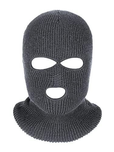 SATINIOR 3 Holes Ski Mask Full Face Cover Outdoor...