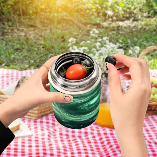 Termo de comida para comida caliente contenedor de almuerzo de 500 ml de acero 6