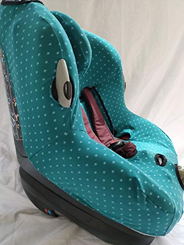 Housse pour Maxi Cosi Bébé Confort Opal moon-bebe en coton vert