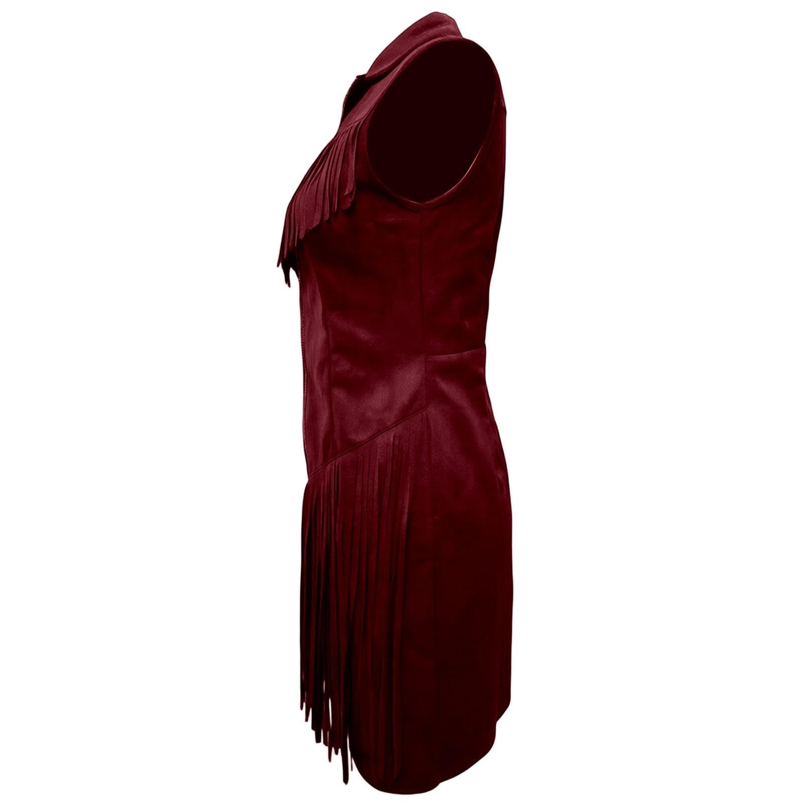 Générique Robe Longue Ete Femme, Robe Ete Femme Fluide Robe Moulante À Franges Western Coupe Midi ÉVaséE IdéAle pour L'ÉTé Et Les FêTes