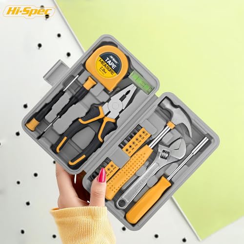 Hi-Spec Tool Kit 20pc Small Tool Set & Toolbox for Home DIY & Office Repairs – Basic Starter Tools in a Portable Book-Sized Case 7 Hi-Spec Tool Kit 20pc Small Tool Set & Toolbox for Home DIY & Office Repairs – Basic Starter Tools in a Portable Book-Sized Case - Image 7