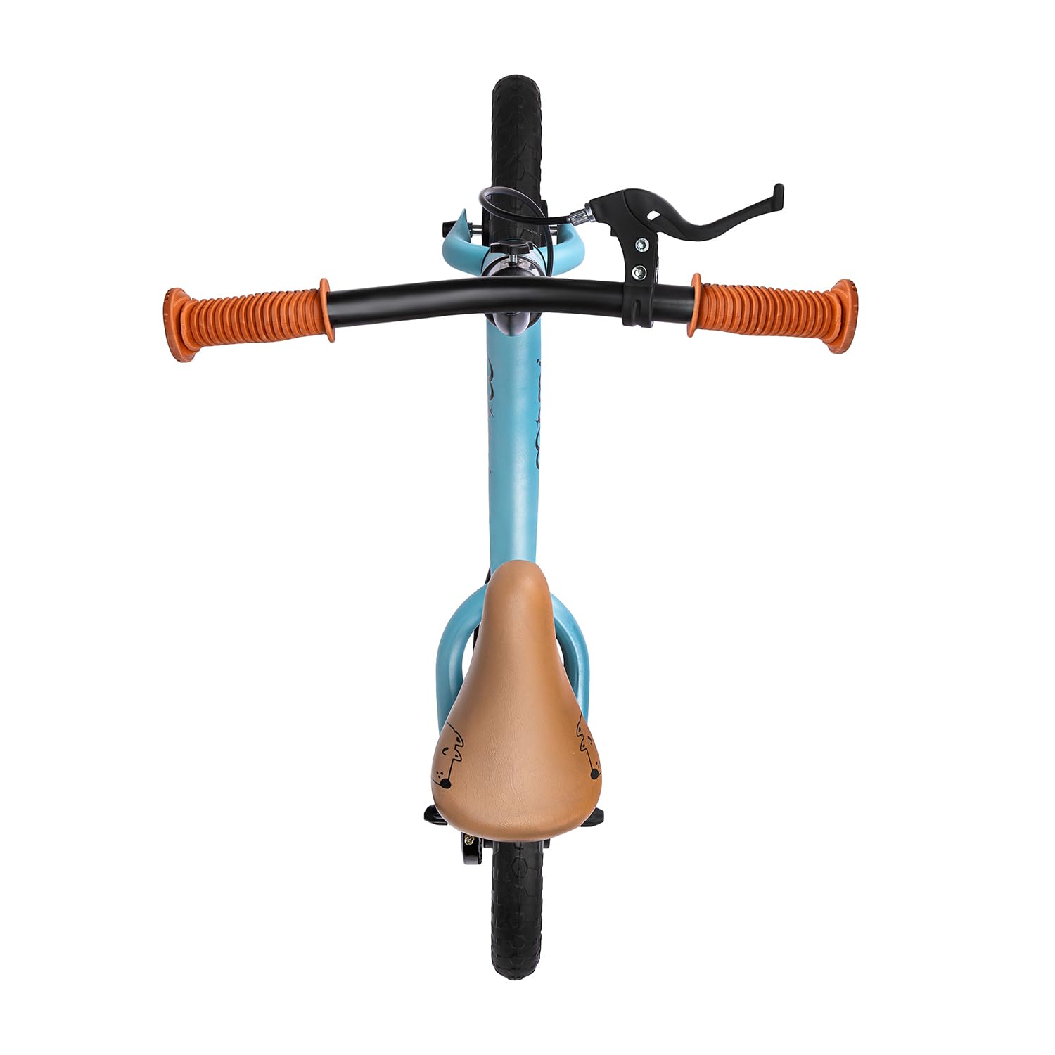 MoMi BREKI Bicicletta senza pedali per bambine e per bambini e bambini a partire da 3 anni (peso corporeo massimo 25 kg), telaio in metallo stabile e leggero con un peso di 3 kg