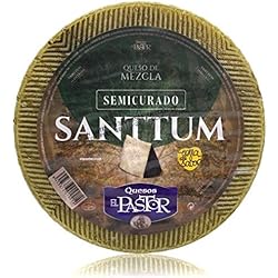 Queso Mezcla Semicurado Santtum - Peso Aproximado 3 kilos - Queso Semicurado con un Sabor Intenso Apreciado por Todos los Paladares - Queso Semicurado de Mezcla