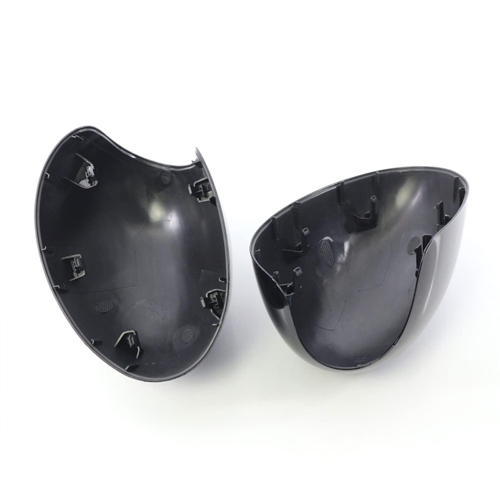 Calotta Specchietto Auto per BMW Mini R60 Countryman 2010-2012 2013 2014 2015 2016,Accessori ABS Cromato Specchietto Retrovisore Protezioni Coperture,B-Black