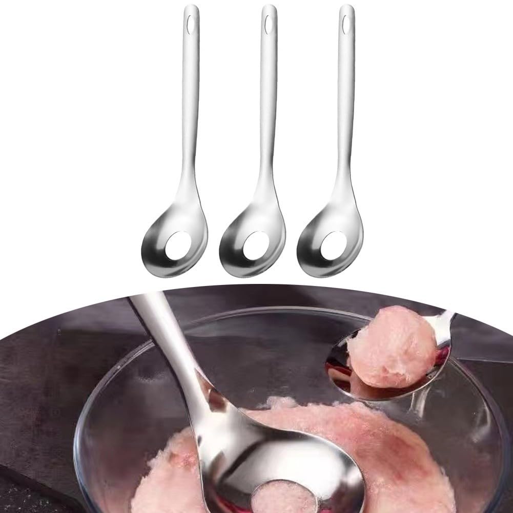Meatball Maker Tool Stainless Steel Meatball Scoop Squeezer Meat Ball Shaper Machine Kitchen Tool for Handmade Meatball