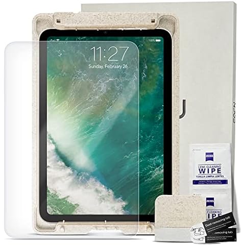 ZUGU CASE Screen Protector for iPad Mini 6 - Tempered Glass Scratch-Resistant Film - Fingerprint & Smudge-Resistant Protector - Includes Biodegradable Installation Guide (A2567, A2568, A2569) Cover