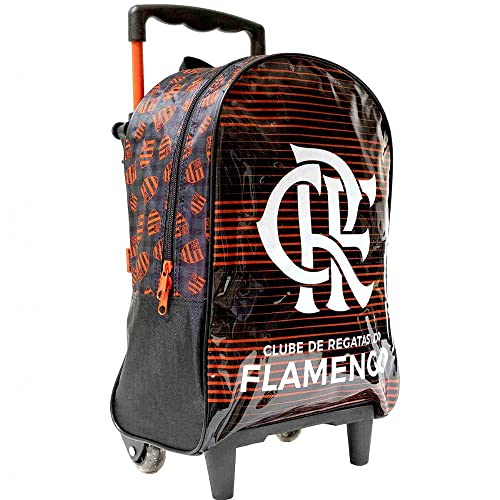 Kit Mochila de Rodinha Flamengo + Lancheira Pacific