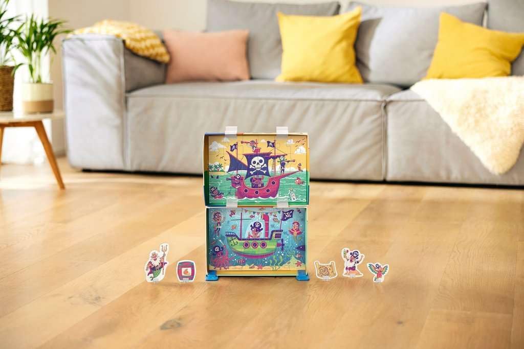 Ravensburger Puzzle & Play: Land in Sight 2 x 24 Piece Jigsaw Puzzle Set for Kids - 05592 - Every Piece is Unique, Pieces Fit Together Perfectly