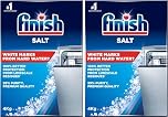 Finish Dishwasher Water Softener Salt | Pack of 2 | 4kg Each | 2 x 4kg