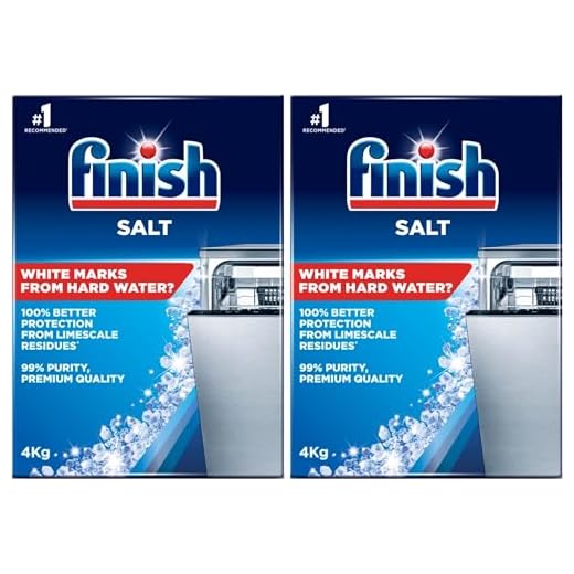 Finish diskmaskin salt, 2-pack (2 x 4 kg)