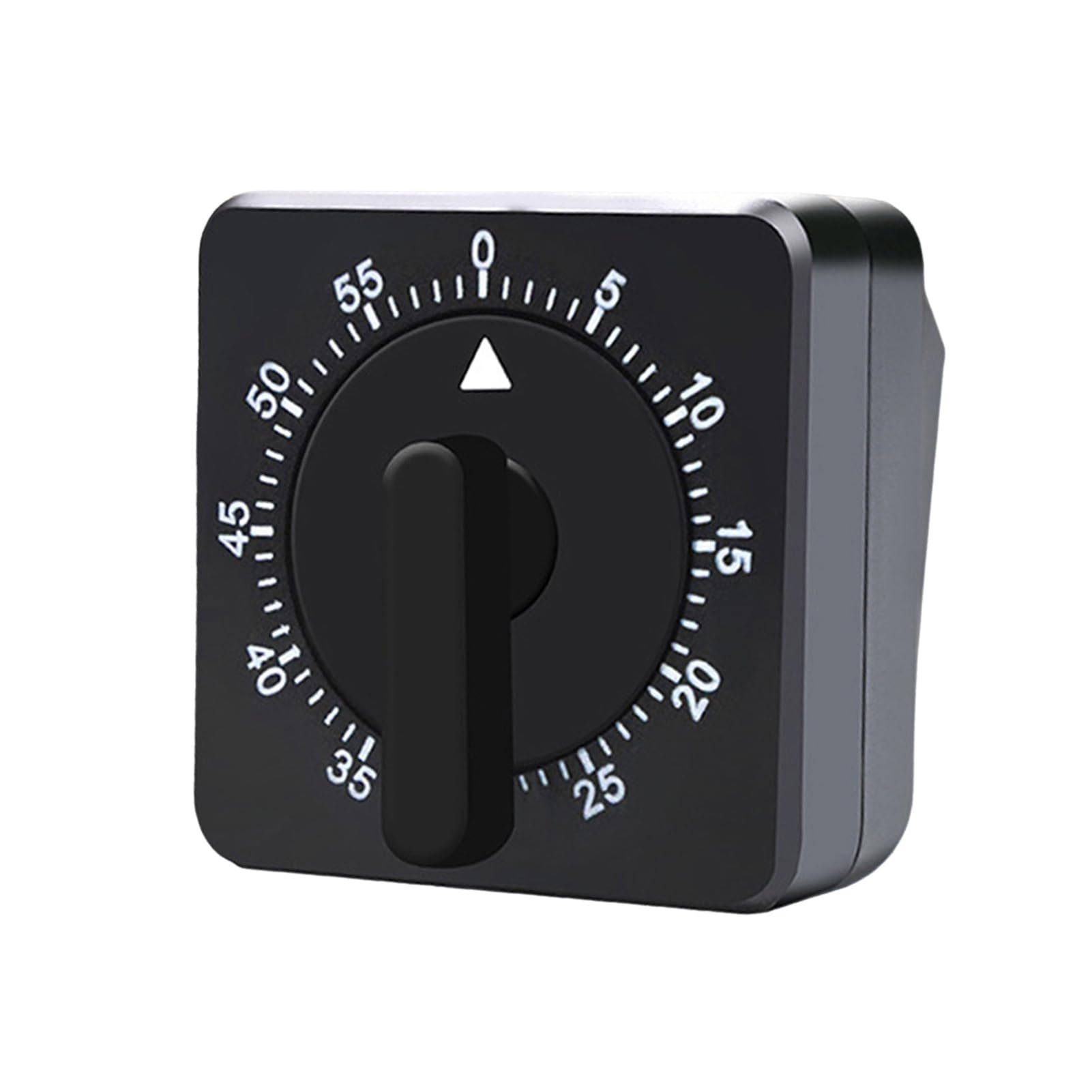 Ulafbwur Black Portable Timer Sure Here's A Product Title For Listing Mechanical Kitchen Square 60 Minute Battery-Free Cooking Baking Time Management This Key