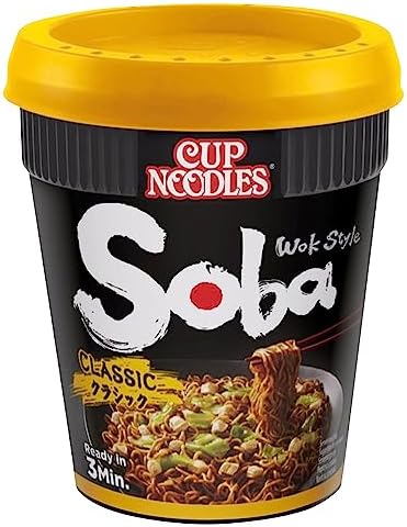 Nissin Soba Classic Pot Noodles - 8 Cups