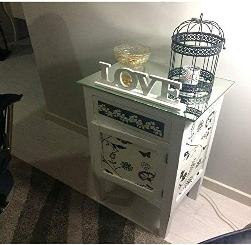 Miniatura 3 de Plantilla decorativa de bricolaje para pintar en paredes, muebles y manualidades (flor de pájaro)