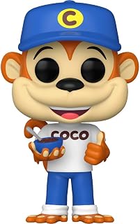 POP Ad Icons: Kellogg's Coco Coco The Monkey Funko Vinyl Figure (Bundled with Compatible Box Protector Case), Multicolor, 3.75 inches