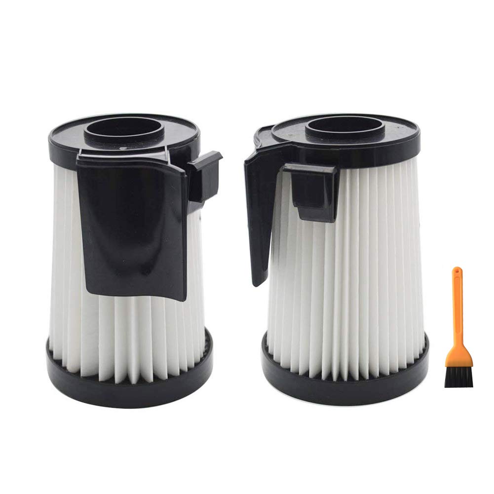 EZ SPARES 2Pcs Replacement For Eureka DCF-10 & DCF-14 Filter Hepa Fits Optima Series Replacement Attachment Compatible With Part # 62731 & 62396
