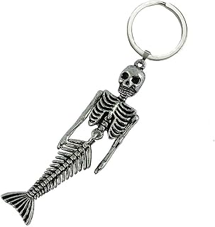 Mermaid Skeleton Keyring