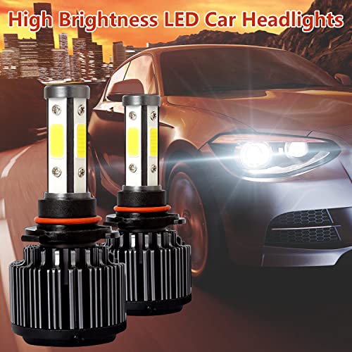 Gzwdflf 9005 Led Headlight Bulbs Hb3/H10 Car Headlamp Bulbs High Beam Led Headlight Bulbs Conversion Kit Plug And Play 300% Brighter 100W 20000 Lumens 6000K Cool White, Pack Of 2 (9005 Hb3 H10) #TOP2