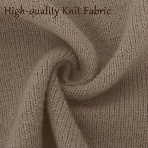 2024 Premium Button Down Hooded Knitted Cardigan, Cable Knit Chunky Tops Warm Winter Coats with Pockets for Christmas3