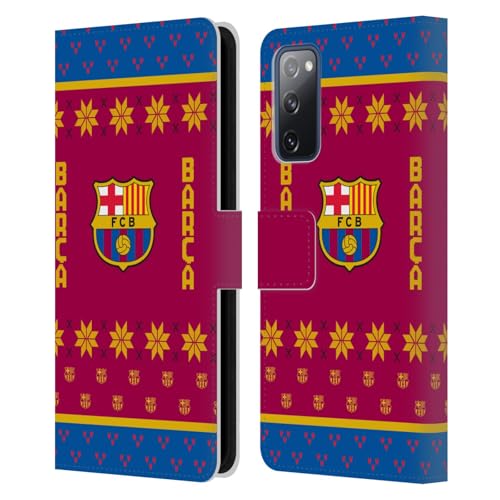 Coque Samsung S20 FE FC Barcelona étui portefeuille pour les jours de match