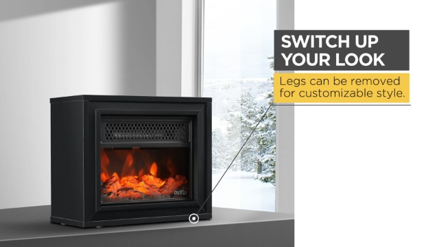 Amazon.com: duraflame® Electric Fireplace Portable Space Heater
