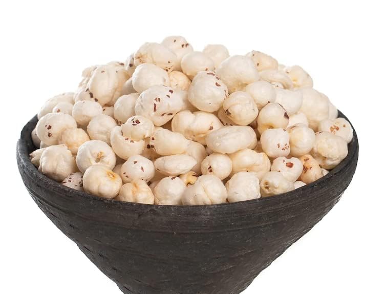 Nature Purify Plain Phool Makhana 1000GM | Fresh Fox Nuts, Healthy Snacks, Ready to Eat & Cook Foxnuts, Raw Popped Lotus Seeds makhana