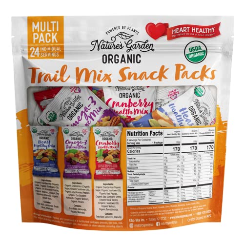 Nature'S Garden NA Ture'S Garden Organic Trail Mix Snack Packs thumb #1