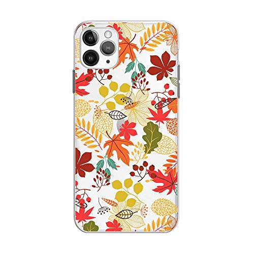 iPhone 12 Pro Max (6.7 inch) Case,Blingy's Autumn Leaves Style Transparent Clear Soft TPU Protective Case Compatible for iPhone 12 Pro Max 6.7" 2020 Release (Mixed Leaves) iPhone 12 Pro Max (6.7 inch) Case,Blingy's Autumn Leaves Style Transparent Clear Soft TPU Protective Case Compatible for iPhone 12 Pro Max 6.7" 2020 Release (Mixed Leaves)