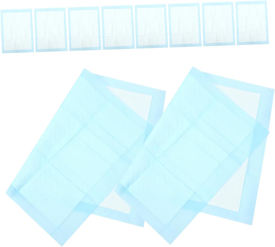 10pcs High Absorbency Disposable Changing Mats Thick for Newborns for Diaper Changes Travel Home Use