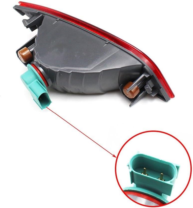 Rear Bumper Light Tail Brake Reflector Lamp Stop Bulbs Cover For Jeep For Compass 2017 2018 2019 2020 55112674Aa 55112675Aa