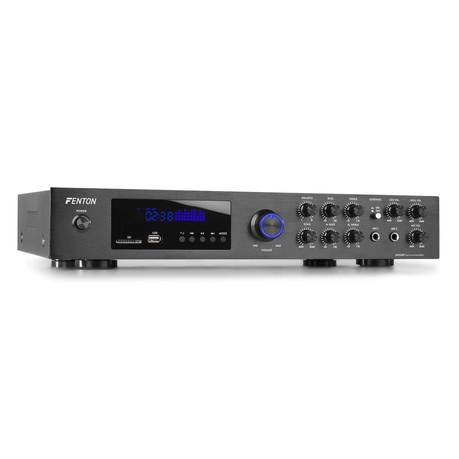 SISTEMA AUDIO 5.1 HOME THEATRE CINEMA TV CON BLUETOOTH KARAOKE TELECOMANDO