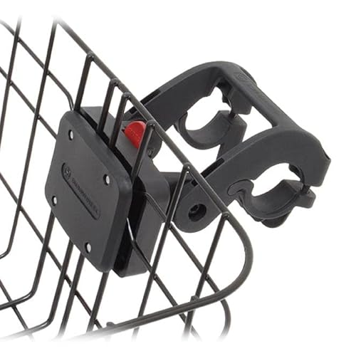 GRAPHIS ワンタッチブラケット ハンドルバー装着タイプ 自転車 前カゴ用 フロントバスケット用