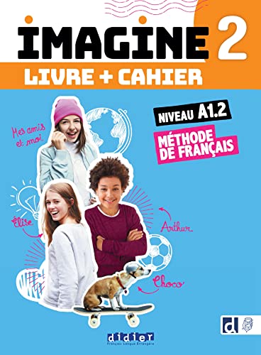 Imagine 2 - Niv. A1.2 - 3 unités - Livre + cahier + didierfle.app