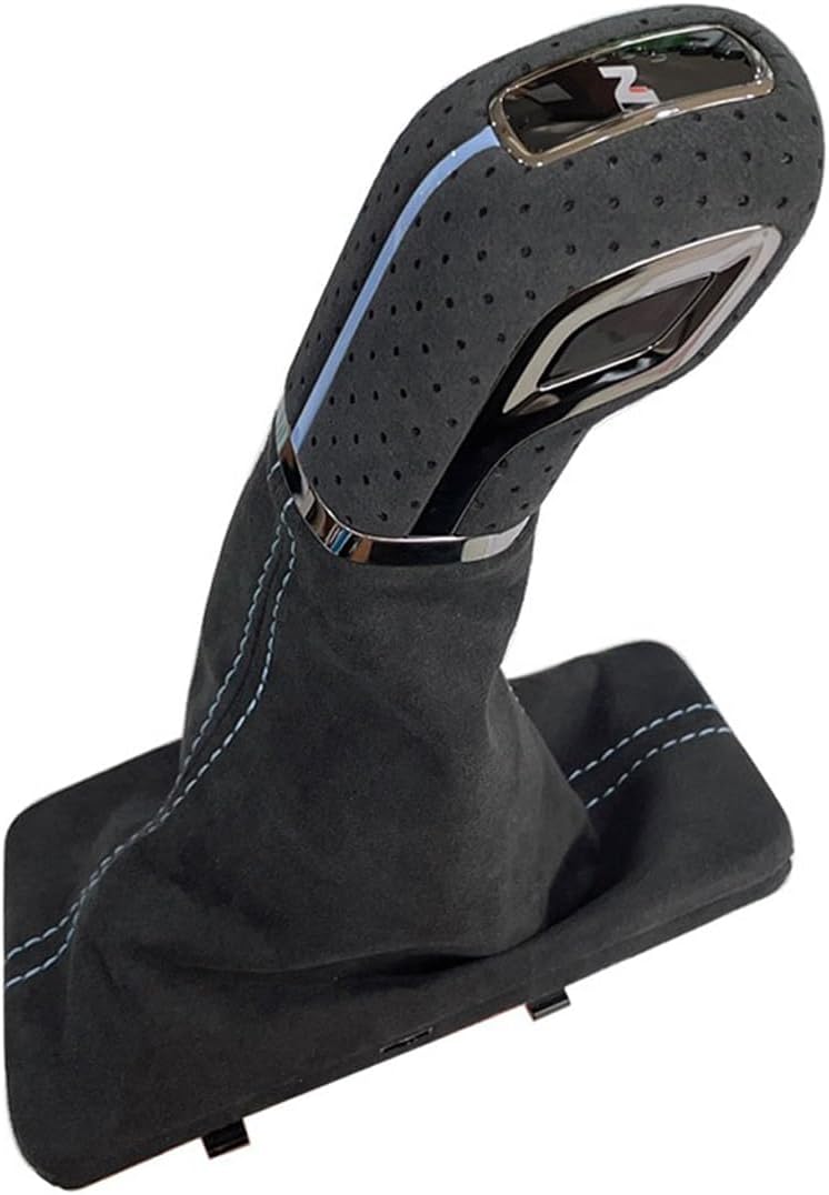 Generic Genuine OEM IB467-AP000 N Line Alcantara Gear Shift Lever Knob & Boot / IB467AP000 Compatible with Elantra 2020~2024, Black