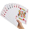 Jumbo pokerkaarten in XXL – enorme pokerkaarten Gigantisch kaartspel met 52 kaarten