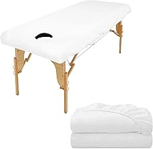 2pcs Massage Table Cover with Hole, 70 x 190 cm Waterproof Massage Bed Cover, Washable Cover for Cosmetics Tables and Therapy Benches