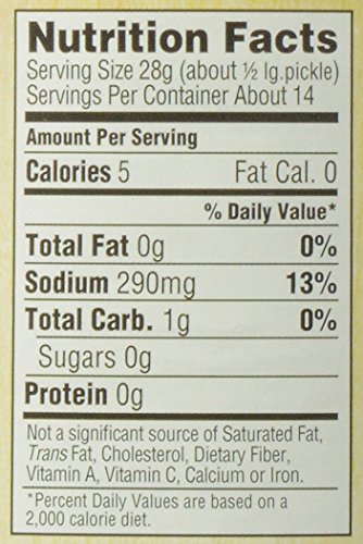 Woodstock Organic Kosher Whole Dill Pickles, 24 oz