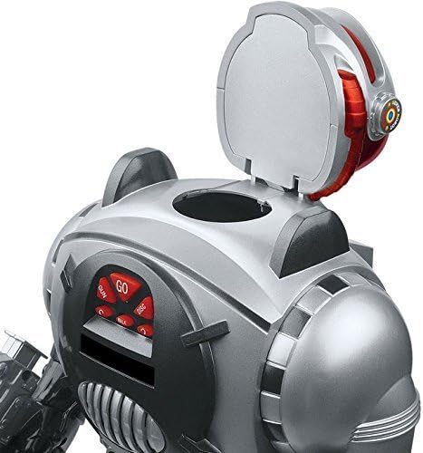 RoboShooter Remote Control Robot For Kids - Fun Toy Robot Fires Discs, Dances, Talks - Awesome Programmable RC Robot Toy For Boys & Girls Aged 5 6 7 8 9 10 By ThinkGizmos