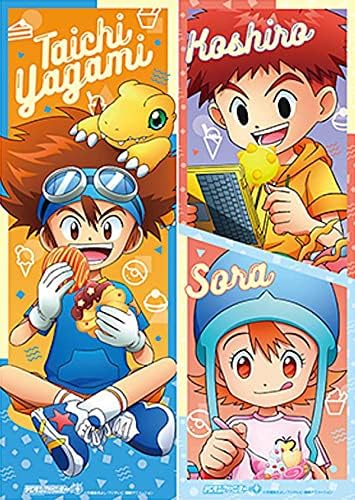 Amazon 八神太一 アグモン 泉光子郎 武之内空 デジモンアドベンチャー キャラポスコレクション 2枚セット アニメ 萌えグッズ 通販