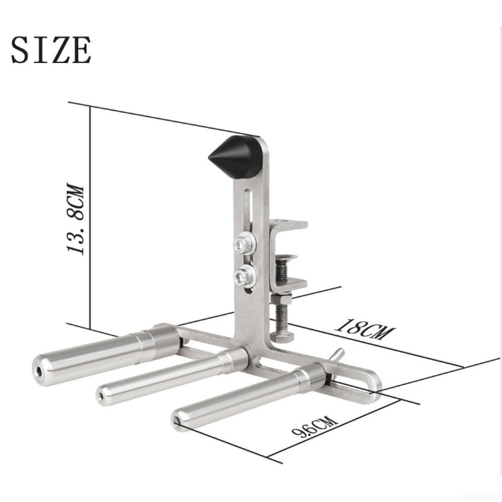 Tromba Corno francese Tuning Tubo Lucidatura Staffa Levigatura Supporto Strumenti di Riparazione.