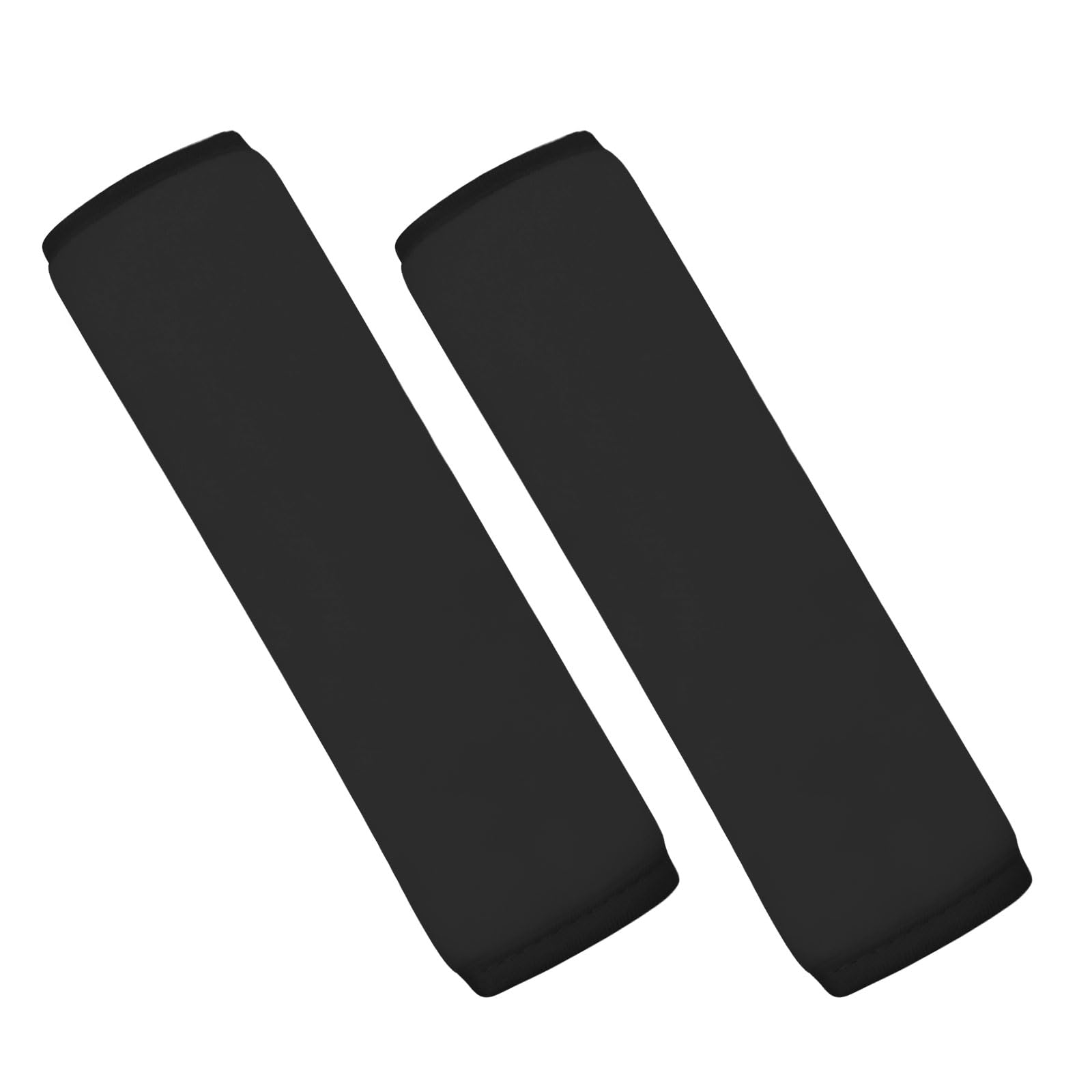 2 imbottiture per cintura, cintura di sicurezza per auto, imbottitura per cintura di sicurezza per auto, cuscino per il sonno morbido e confortevole e protezione per cinture per bambini (nero)