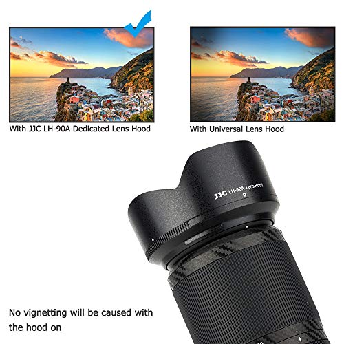 JJC paraluce per Nikon Z50 con obiettivo Nikkor Z