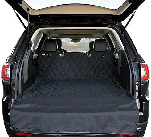 Arf pets SUV Dog Cargo Liner Cover for SUVs and Cars, Waterproof Material , Non Slip Backing, Extra Bumper Flap Protector, Large Size - Universal Fit