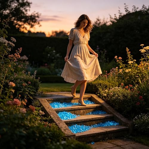 Piedras luminosas para acuario y decoración de patios o senderos en exteriores 3