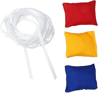 Banners Halloween Sandbag Game Flags Circus Group Sandbag Game Flags Clown Throwing Hanging Flags Funny Outdoor Throwing Game with 3pcs Random Color Sandbag Sandbags