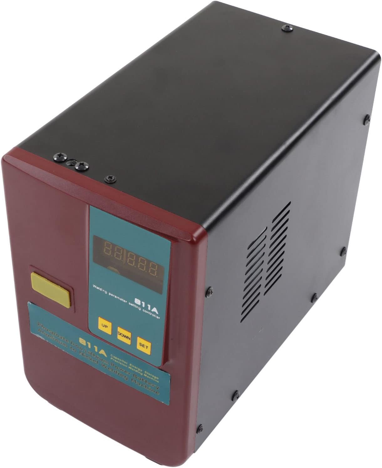 36KW High Power Battery Spot Welder, Intelligent Display Screen, Energy Storage Equipment for Metal Welding (US Plug 110V)
