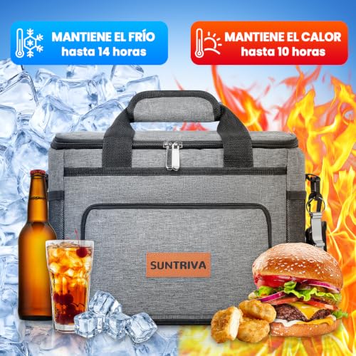 Miniatura 3 de Mochila Nevera 20l Bolsa Termica Playa Nevera Isotermica Impermeable