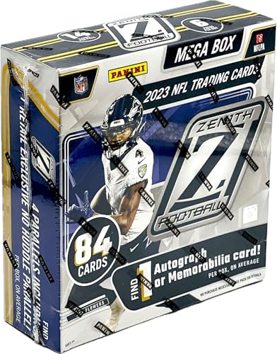 23 Panini Zenith Football Mega Box le cadeau idéal pour fan de football américain
