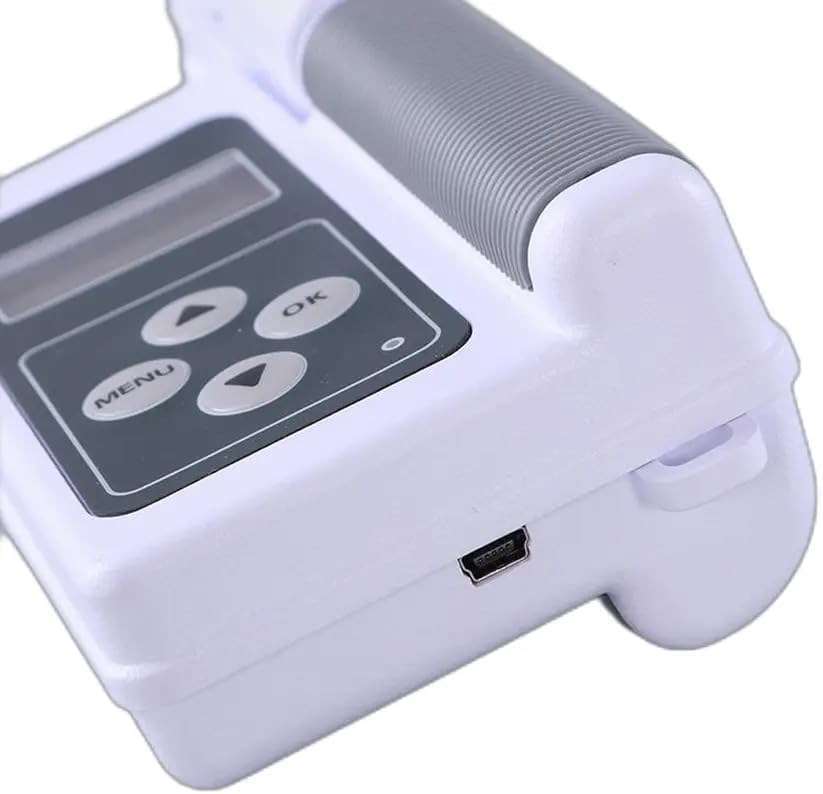 Digital Chlorophyll Meter Plant Nutrition Tester Analyzer with Chlorophyll Range 0.0‐99.9SPAD Nitrogen 0.0‐99.9mg/g Leaf Temperature:‐10‐99.9°C Leaf Humidity: 0.0‐99.9RH%